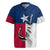 Texas Flag Fishing Rugby Jersey Hook and Fish Illustration and Custom Name Detail - Wonder Print Shop