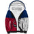 Texas Flag Fishing Sherpa Hoodie Hook and Fish Illustration and Custom Name Detail - Wonder Print Shop