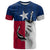 Texas Flag Fishing T Shirt Hook and Fish Illustration and Custom Name Detail - Wonder Print Shop