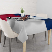 Texas Flag Fishing Tablecloth Hook and Fish Illustration and Custom Name Detail - Wonder Print Shop