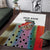 Multicolor Fish Pattern Design Area Rug Fishing Scaled Texture and Custom Name Print - Wonder Print Shop