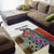 Multicolor Fish Pattern Design Area Rug Fishing Scaled Texture and Custom Name Print - Wonder Print Shop