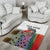 Multicolor Fish Pattern Design Area Rug Fishing Scaled Texture and Custom Name Print - Wonder Print Shop