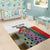 Multicolor Fish Pattern Design Area Rug Fishing Scaled Texture and Custom Name Print - Wonder Print Shop