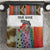 Multicolor Fish Pattern Design Bedding Set Fishing Scaled Texture and Custom Name Print - Wonder Print Shop