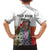 Multicolor Fish Pattern Design Family Matching Puletasi and Hawaiian Shirt Fishing Scaled Texture and Custom Name Print - Wonder Print Shop