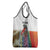 Multicolor Fish Pattern Design Grocery Bag Fishing Scaled Texture and Custom Name Print - Wonder Print Shop