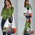 Multicolor Fish Pattern Design Grocery Bag Fishing Scaled Texture and Custom Name Print - Wonder Print Shop