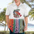 Multicolor Fish Pattern Design Hawaiian Shirt Fishing Scaled Texture and Custom Name Print - Wonder Print Shop
