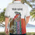 Multicolor Fish Pattern Design Hawaiian Shirt Fishing Scaled Texture and Custom Name Print - Wonder Print Shop