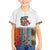 Multicolor Fish Pattern Design Kid Hawaiian Shirt Fishing Scaled Texture and Custom Name Print - Wonder Print Shop