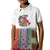 Multicolor Fish Pattern Design Kid Polo Shirt Fishing Scaled Texture and Custom Name Print - Wonder Print Shop