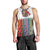 Multicolor Fish Pattern Design Men Tank Top Fishing Scaled Texture and Custom Name Print - Wonder Print Shop
