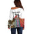 Multicolor Fish Pattern Design Off Shoulder Sweater Fishing Scaled Texture and Custom Name Print - Wonder Print Shop