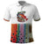 Multicolor Fish Pattern Design Polo Shirt Fishing Scaled Texture and Custom Name Print - Wonder Print Shop