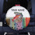 Multicolor Fish Pattern Design Spare Tire Cover Fishing Scaled Texture and Custom Name Print - Wonder Print Shop
