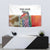 Multicolor Fish Pattern Design Tapestry Fishing Scaled Texture and Custom Name Print - Wonder Print Shop