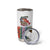 Multicolor Fish Pattern Design Tumbler Cup Fishing Scaled Texture and Custom Name Print - Wonder Print Shop