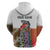 Multicolor Fish Pattern Design Zip Hoodie Fishing Scaled Texture and Custom Name Print - Wonder Print Shop
