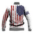 American Flag Fishing Baseball Jacket Lure and Hook Elements and Custom Name Print - Wonder Print Shop