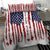 American Flag Fishing Bedding Set Lure and Hook Elements and Custom Name Print - Wonder Print Shop