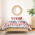 American Flag Fishing Bedding Set Lure and Hook Elements and Custom Name Print - Wonder Print Shop