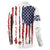 American Flag Fishing Button Sweatshirt Lure and Hook Elements and Custom Name Print - Wonder Print Shop
