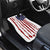 American Flag Fishing Car Mats Lure and Hook Elements and Custom Name Print - Wonder Print Shop