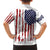 American Flag Fishing Family Matching Summer Maxi Dress and Hawaiian Shirt Lure and Hook Elements and Custom Name Print - Wonder Print Shop