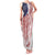 American Flag Fishing Family Matching Tank Maxi Dress and Hawaiian Shirt Lure and Hook Elements and Custom Name Print - Wonder Print Shop