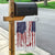 American Flag Fishing Garden Flag Lure and Hook Elements and Custom Name Print - Wonder Print Shop