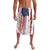 American Flag Fishing Lavalava Lure and Hook Elements and Custom Name Print - Wonder Print Shop