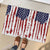 American Flag Fishing Rubber Doormat Lure and Hook Elements and Custom Name Print - Wonder Print Shop