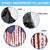 American Flag Fishing Spare Tire Cover Lure and Hook Elements and Custom Name Print - Wonder Print Shop