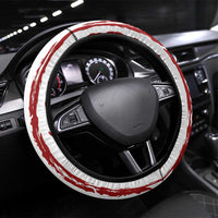 American Flag Fishing Steering Wheel Cover Lure and Hook Elements and Name Print - Wonder Print Shop