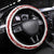 American Flag Fishing Steering Wheel Cover Lure and Hook Elements and Name Print - Wonder Print Shop