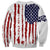 American Flag Fishing Sweatshirt Lure and Hook Elements and Custom Name Print - Wonder Print Shop