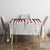 American Flag Fishing Tablecloth Lure and Hook Elements and Custom Name Print - Wonder Print Shop