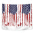 American Flag Fishing Tapestry Lure and Hook Elements and Custom Name Print - Wonder Print Shop