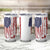 American Flag Fishing Tumbler Cup Lure and Hook Elements and Custom Name Print - Wonder Print Shop