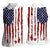 American Flag Fishing Women Sleeveless Polo Shirt Lure and Hook Elements and Custom Name Print - Wonder Print Shop