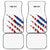 Personalized American Flag Bowling Team Car Mats Pins and Ball Torn Stripes and Patterned White - Wonder Print Shop