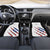 Personalized American Flag Bowling Team Car Mats Pins and Ball Torn Stripes and Patterned White - Wonder Print Shop