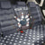 Custom Bowling Ball and Pins Back Car Seat Cover American Flag Stars and Stripes in Grunge Patriotic - Wonder Print Shop