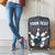 Custom Bowling Ball and Pins Luggage Cover American Flag Stars and Stripes in Grunge Patriotic - Wonder Print Shop