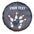 Custom Bowling Ball and Pins Spare Tire Cover American Flag Stars and Stripes in Grunge Patriotic - Wonder Print Shop