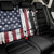 Grunge American Flag Custom Bowling Back Car Seat Cover Pins Graphic and Team Text Layout Design - Wonder Print Shop