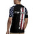 Grunge American Flag Custom Bowling Rugby Jersey Pins Graphic and Team Text Layout Design - Wonder Print Shop