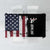 Grunge American Flag Custom Bowling Tablecloth Pins Graphic and Team Text Layout Design - Wonder Print Shop
