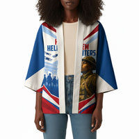 Personalized Harlem Hellfighters Kimono Vintage WWI Military History Patriotic Art